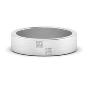 Princess Cut Brush Finish Band